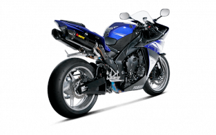 Akrapovic Evolution Line Carbon Compleet Systeem zonder E-keur Yamaha YZF-R1 2009-2014